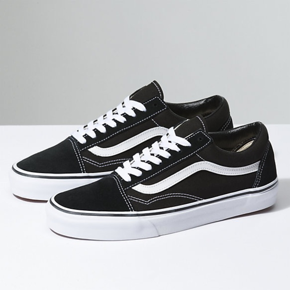 Black old Skool vans